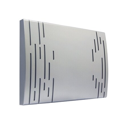 Iq America DW-2840 Wired Door Chime with Modern Design, Westminster Chime Satin Nickel DW2840